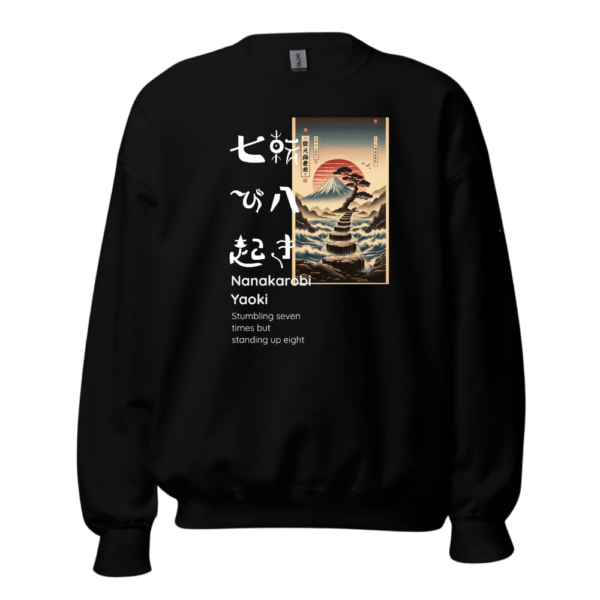 Spring Sweatshirt ? Nanakarobi yaoki (Stumbling seven times but standing up eight)