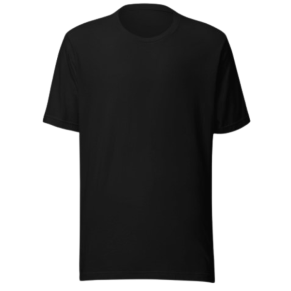 Plain T Shirt  - Black